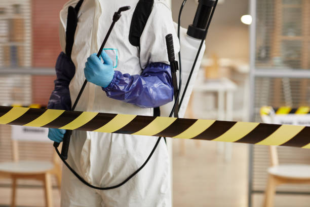 Professional Biohazard technician working in Mason, TN